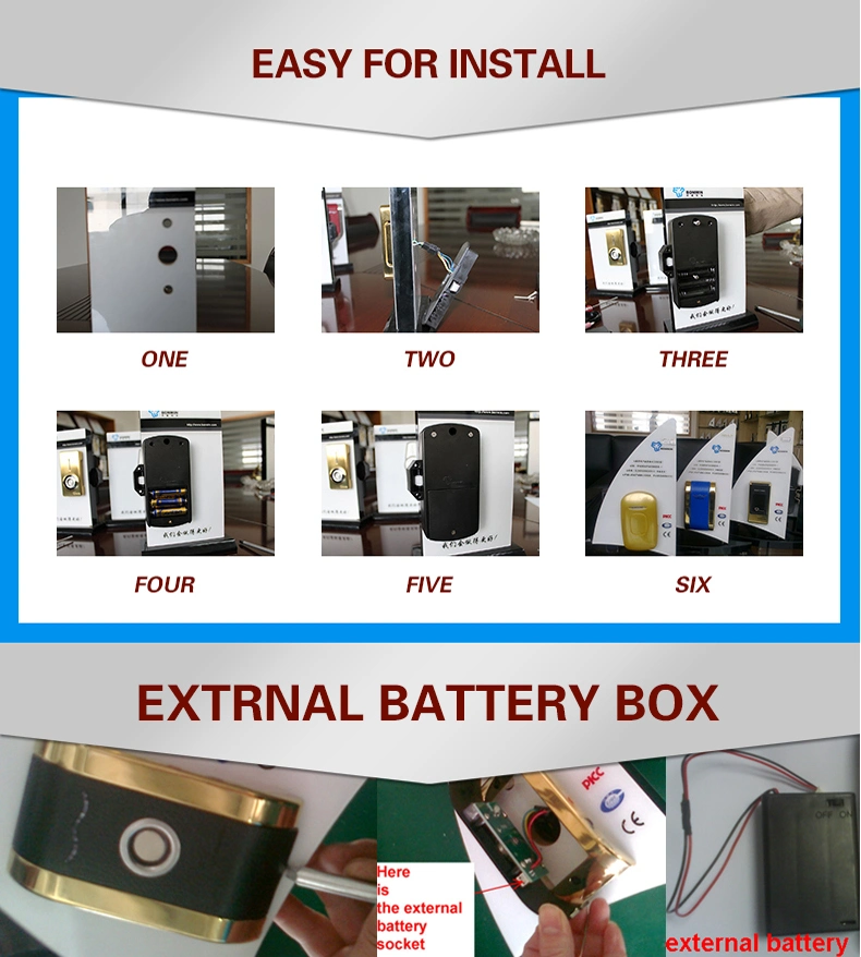 Bonwin Waterproof Electronic Metal Sauna Cabinet Lock (BW506B/G-E)